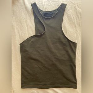 Urban Outfitters Asymmetrical Top Sz S Green